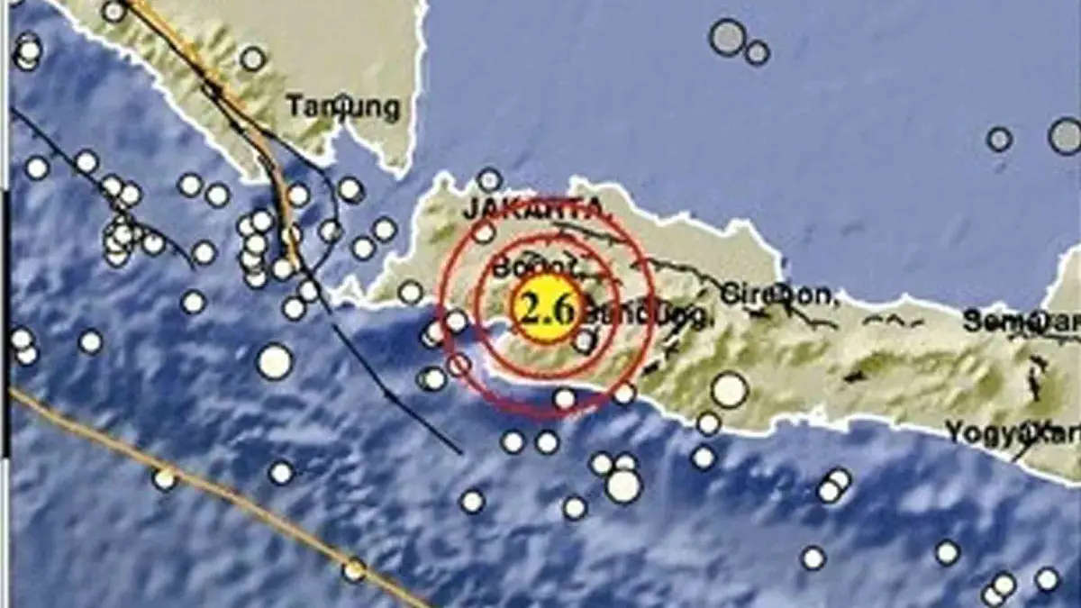 Pusat di Darat, Gempa Dangkal M2,6 Getarkan Nagrak Sukabumi