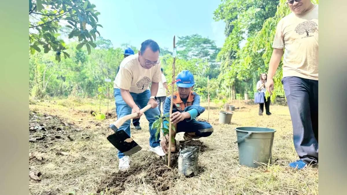 “Hijaukan Energi, Kuatkan Negeri”: Momentum Overhaul UBP JPR Lewat Aksi Penanaman Pohon Bersama