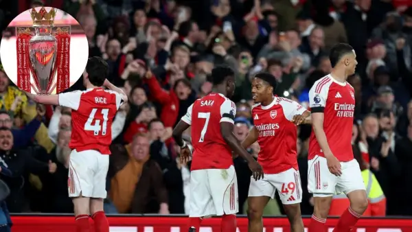 Arsenal pastikan gelar juara Liga Inggris setelah penantian 22 tahun. (Sumber: web/en.as.com)