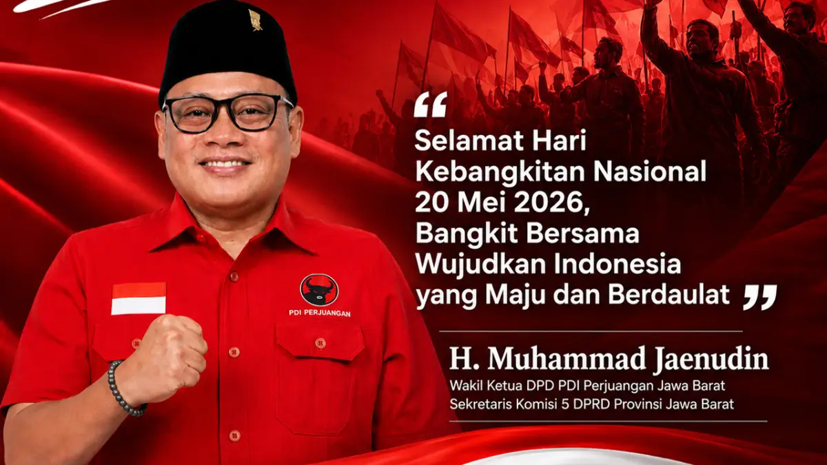 Momentum Harkitnas 2026, Jaenudin Ajak Bangun Indonesia yang Lebih Kuat dan Mandiri