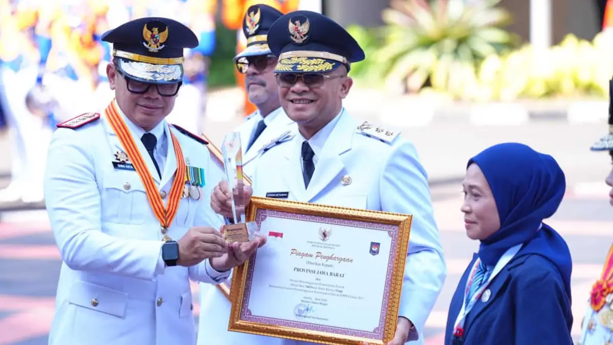 Sabet Penghargaan Nasional, Pemprov Jabar Raih Predikat Penyelenggaraan Pemda Terbaik 2025