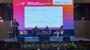 Jateng Media Summit 2026 yang berlangsung di Hotel Khas Semarang, Rabu (20/5/2026). (Sumber : Istimewa.)