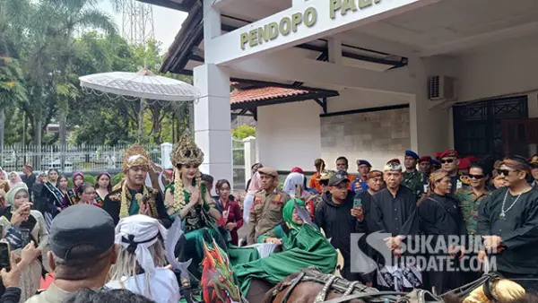 Festival Karnaval Hari Nelayan Palabuhanratu ke-66 di Pendopo Palabuhanratu, Kamis (21/05/2026). (Sumber : SU/Ilyas).