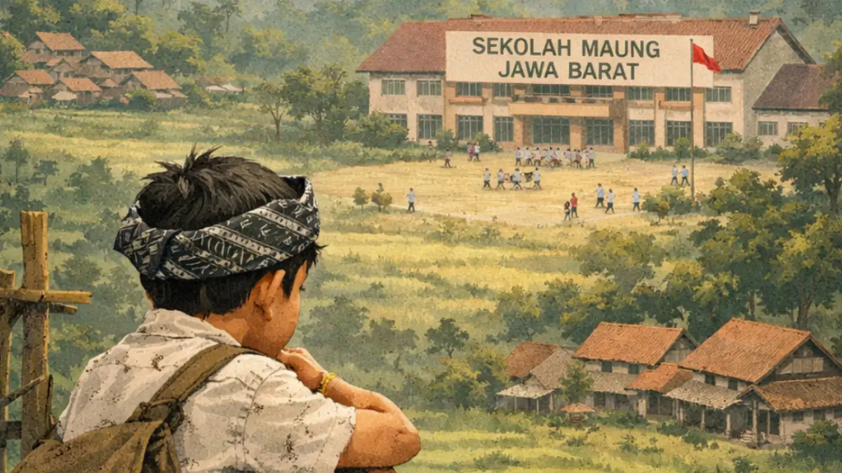 Sekolah Maung Diprotes RW Karamat Sukabumi: Warga Kami Belajar Dimana Jika Zonasi Dihilangkan
