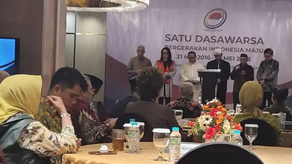 Peringatan Satu Dekade Pergerakan Indonesia Maju (PIM), Kamis malam (21/5/2026 di Jakarta | Foto : dok. istimewa