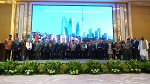 Wali Kota Sukabumi Ayep Zaki saat hadiri peringatan hari nasional Azerbaijan di Jakarta, Kamis (21/5/2026) | Foto : dokpim