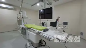 Alat Cath Lab di RSUD Sekarwangi Sukabumi yang merupakan bantuan dari Kementerian Kesehatan RI. (Sumber Foto: SU/Ibnu)