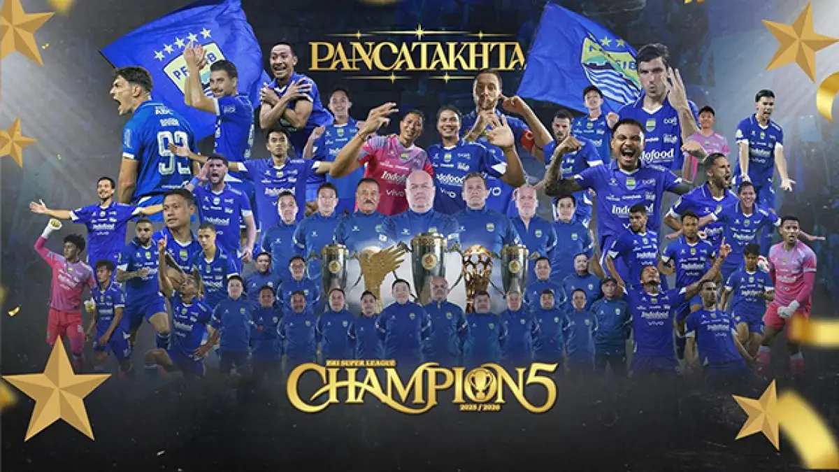 Persib Cetak Sejarah: Raih "Hat-trick" Juara Super League dan Segel Bintang Kelima
