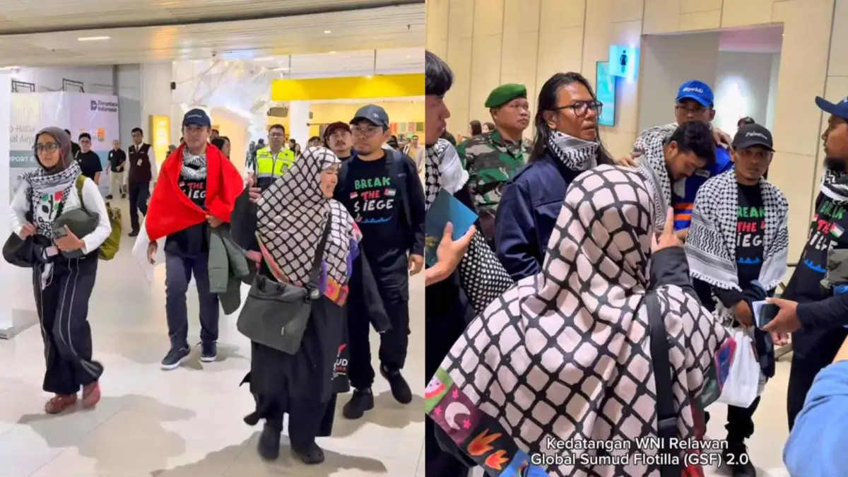 9 WNI yang Ditangkap Militer Israel Tiba di Tanah Air