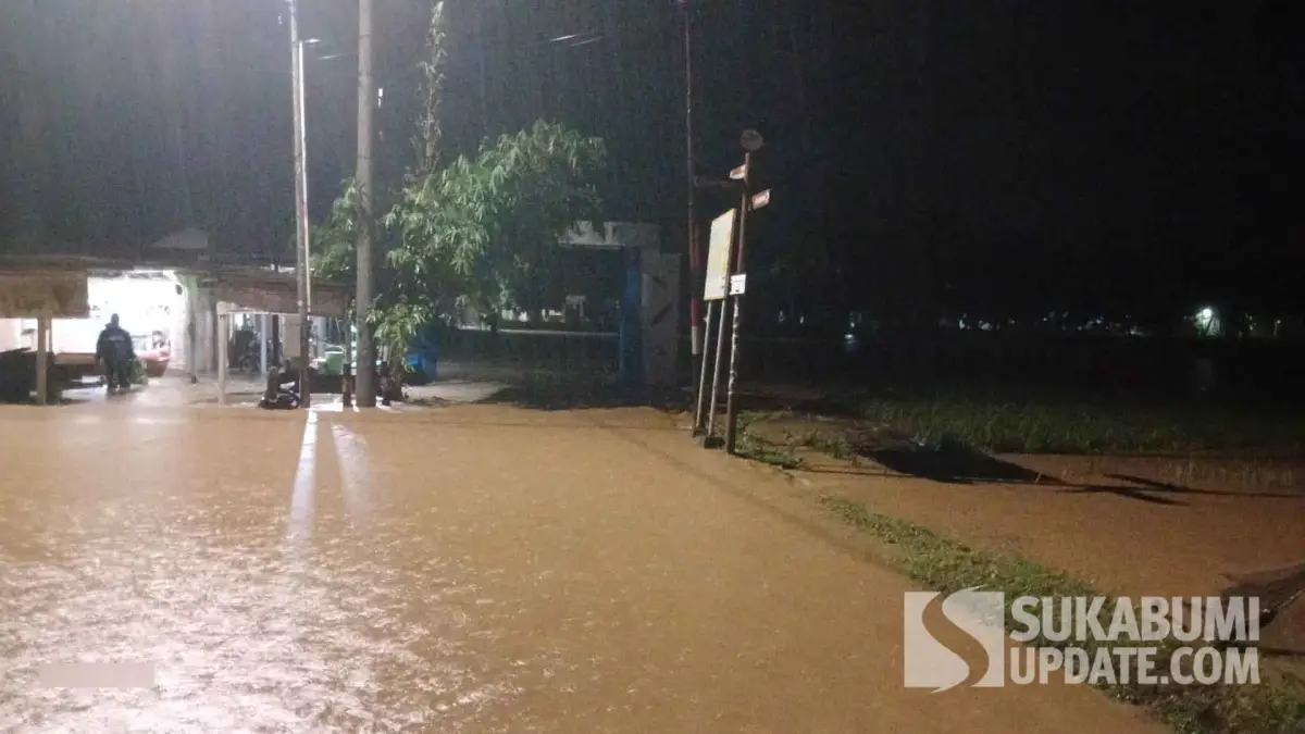 Sawah dan Jalur Geopark Ciletuh Terendam Banjir, Warga Soroti Pendangkalan Sungai Cimarinjung