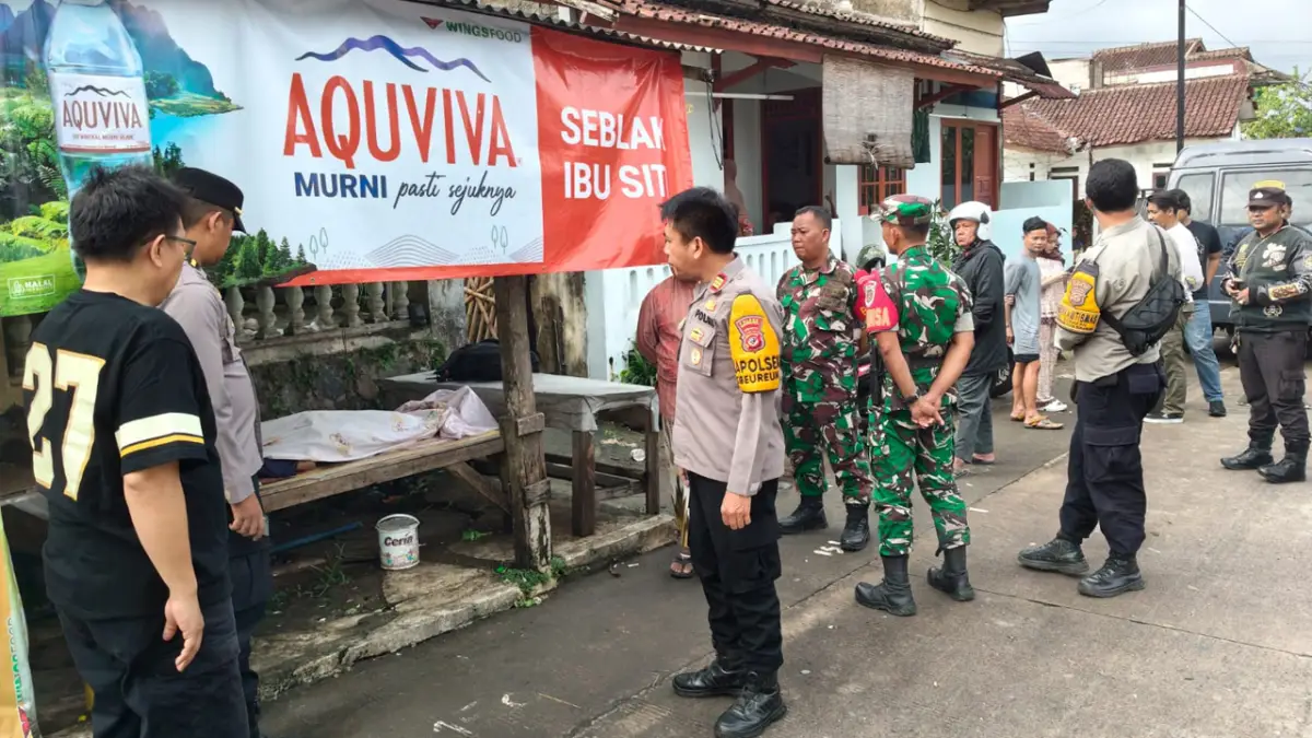 Pria Paruh Baya Ditemukan Tak Bernyawa di Pinggir Jalan Sarasa Cibeureum