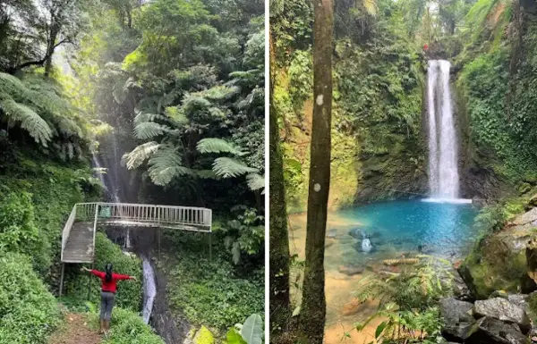 Curug Kondang, salah satu destinasi wisata air terjun yang ada di Bogor. (Sumber : Gmaps)