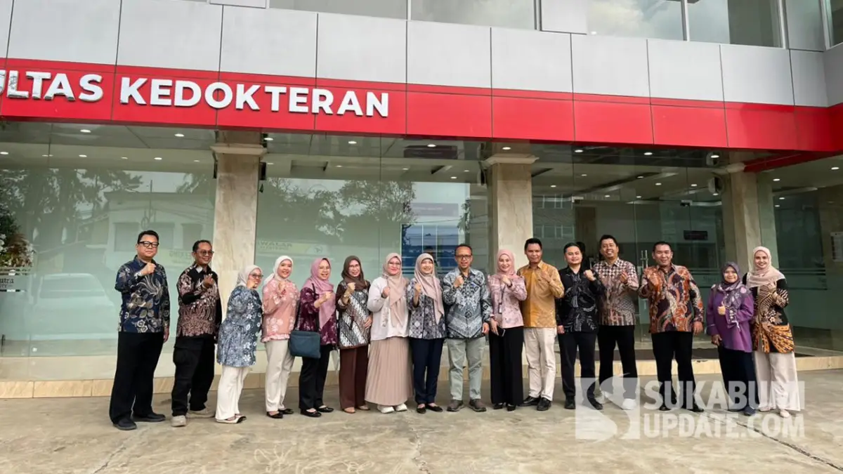 Visitasi Dirjen Kemenkes RI ke Universitas Nusa Putra, Sabtu (23/5/2026) | Foto : Turangga Anom