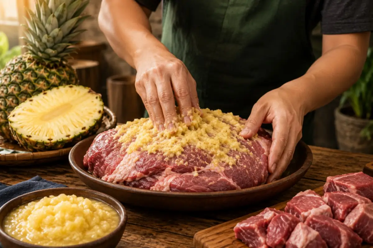 Cara Praktis Mengempukkan Daging Kurban dengan Nanas, Simak Langkah-langkahnya!