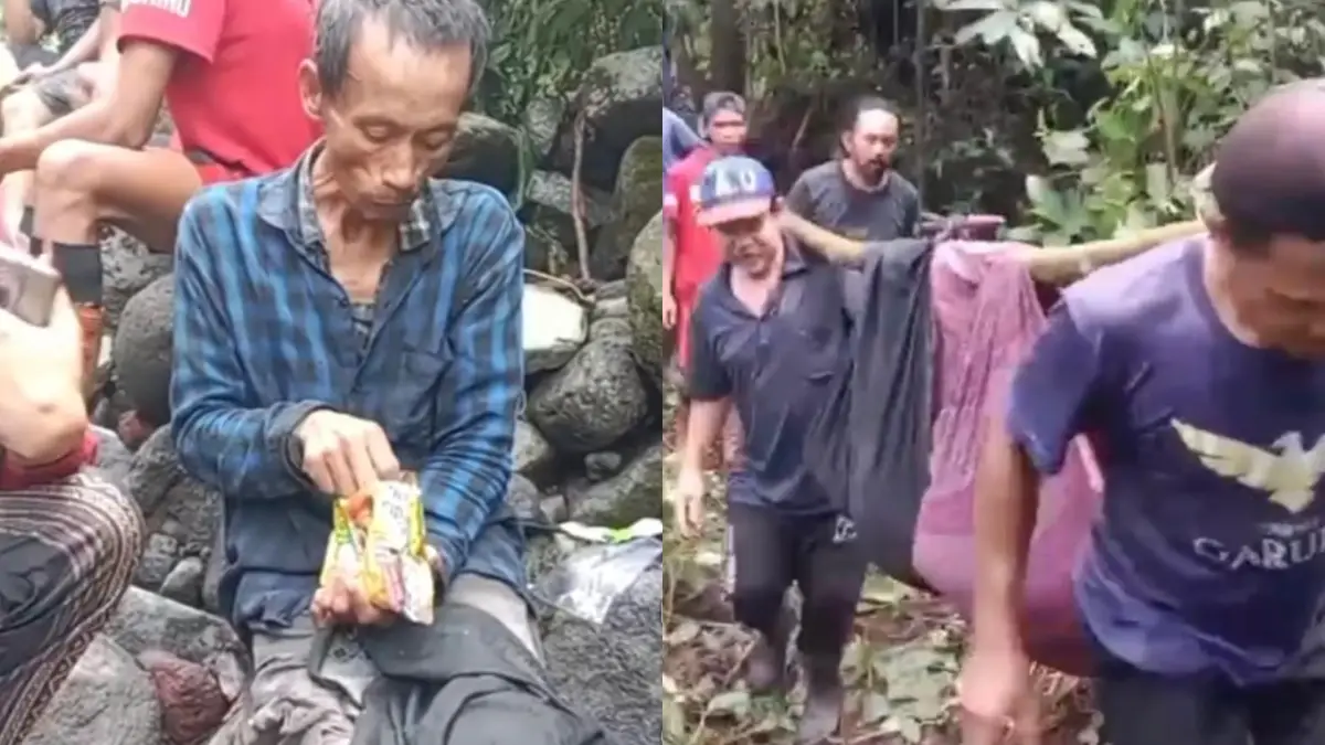 Kronologi Penyelamatan Pria Cianjur di Gunung Salak Hingga Terungkap Sudah 4 Tahun Hilang