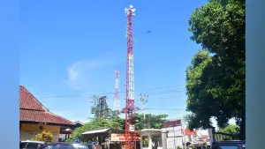 Alat Tsunami Early Warning System (EWS) yang berada di Kantor Kelurahan Palabuhanratu Sukabumi yang diujicoba pada Selasa (26/5/2026). (Sumber Foto: Dok. BPBD)