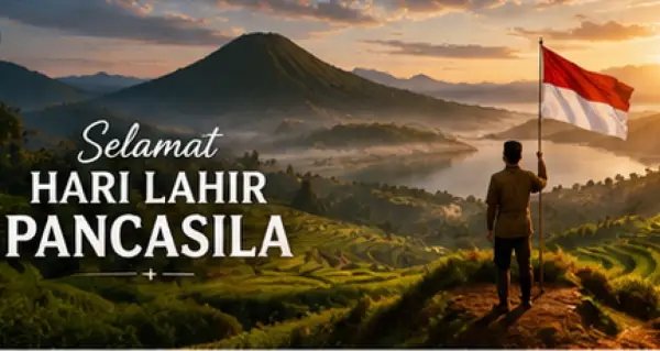 Poster Hari Lahir Pancasila (Sumber : AI chatGPT)