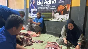 Idul Adha 2026: Anggota DPRD Jabar Dessy Susilawati berkurban di Sukabumi (Sumber: dok tim)