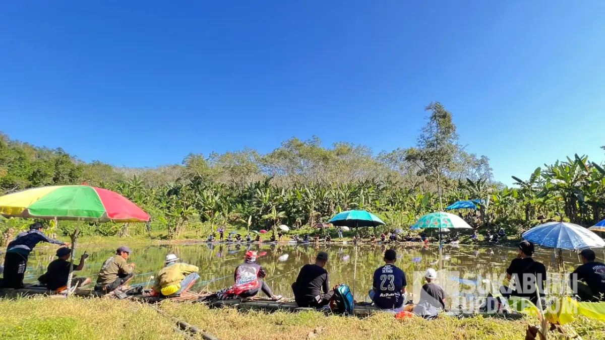 Dongkrak Ekonomi Warga, Pemuda Cidadap Sulap Rawa Terbengkalai Jadi Wisata Mancing