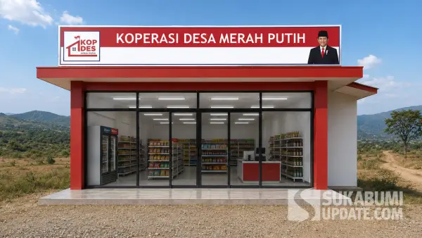 Ilustrasi Koperasi Desa Merah Putih | Foto : Desain by ChatGPT