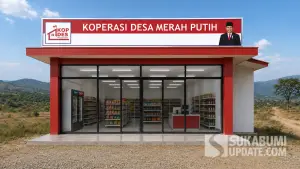 Ilustrasi Koperasi Desa Merah Putih | Foto : Desain by ChatGPT