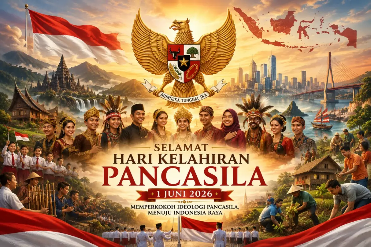 16 Prompt AI Video Selamat Hari Lahir Pancasila, Bikin Ucapan Makin Menarik