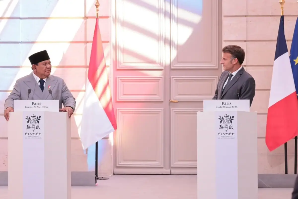 Bertemu Emmanuel Macron, Prabowo Ingin Bahasa Prancis Jadi Pelajaran di Sekolah