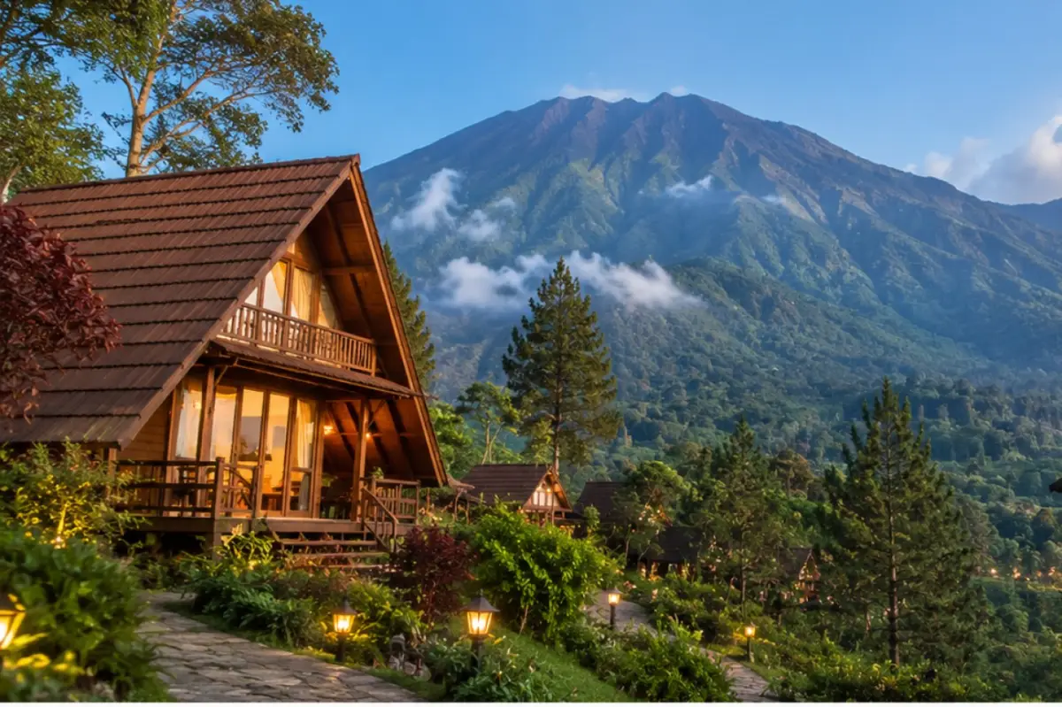 Rekomendasi 5 Penginapan di Kaki Gunung Gede Pangrango Sukabumi, Suasananya Sejuk dan Asri
