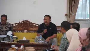 Kadisdik Kabupaten Sukabumi, Deden Sumpena ditugaskan menjadi koordinator Pokja BSAN. (Sumber : Diskominfosan Kab. Sukabumi)