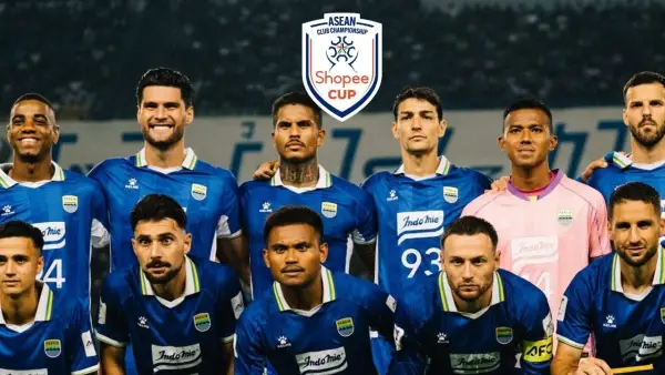 Starting lime up Persib Bandung di AFC Champions League Two musim 2025/2026 (Sumber: web/persib.co.id)