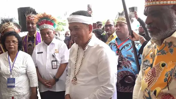KDM saat menghadiri Konferensi Tahunan Analisis Papua Strategis (APS) yang digelar di Jayapura, Papua, Jumat (29/5/2026). (Sumber Foto: Istimewa)