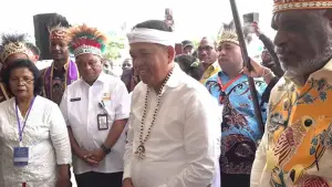 KDM saat menghadiri Konferensi Tahunan Analisis Papua Strategis (APS) yang digelar di Jayapura, Papua, Jumat (29/5/2026). (Sumber Foto: Istimewa)