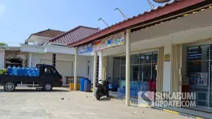 Salah satu gerai Indomaret yang ada di wilayah Sukabumi Selatan. (Sumber: SU/Ragil Gilang)