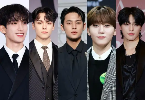 Ada 5 Member SEVENTEEN Bakal Wamil Tahun 2026, Siapa Sajakah? (Sumber : X/@aboutmusicYT)