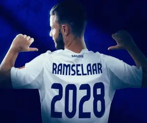 Rumor Bart Ramselaar ke Persib Bandung terjawab sudah setelah sang pemain memutuskan perpanjang kontrak di Lion City Sailor (Sumber : Instagram/lioncitysailor.fc)