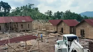 Disperkim Kabupaten Sukabumi ungkap progres pembangunan huntap bencana Kampung Mubarokah (Sumber: sukabumiupdate)