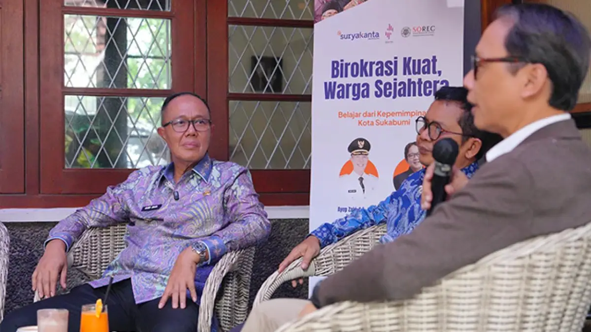 Reformasi Birokrasi 90,3 Persen, Wali Kota Sukabumi Ayep Zaki Bicara Kunci Dongkrak PAD