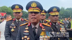 Wakapolri, Komjen Pol Dedi Prasetyo usai menghadiri Pelantikan 1.848 perwira Polri di Sekolah Pembentukan Perwira (Setukpa) Lemdiklat Polri, Kota Sukabumi, Kamis (4/6/2026). (Sumber: SU/Asep Awaludin)