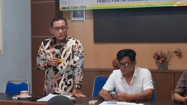 Kegiatan Reses Dewan Deni Gunawan di Desa Nyangkowek, Cicurug. Jumat (5/6/2026). (Sumber: Istimewa)