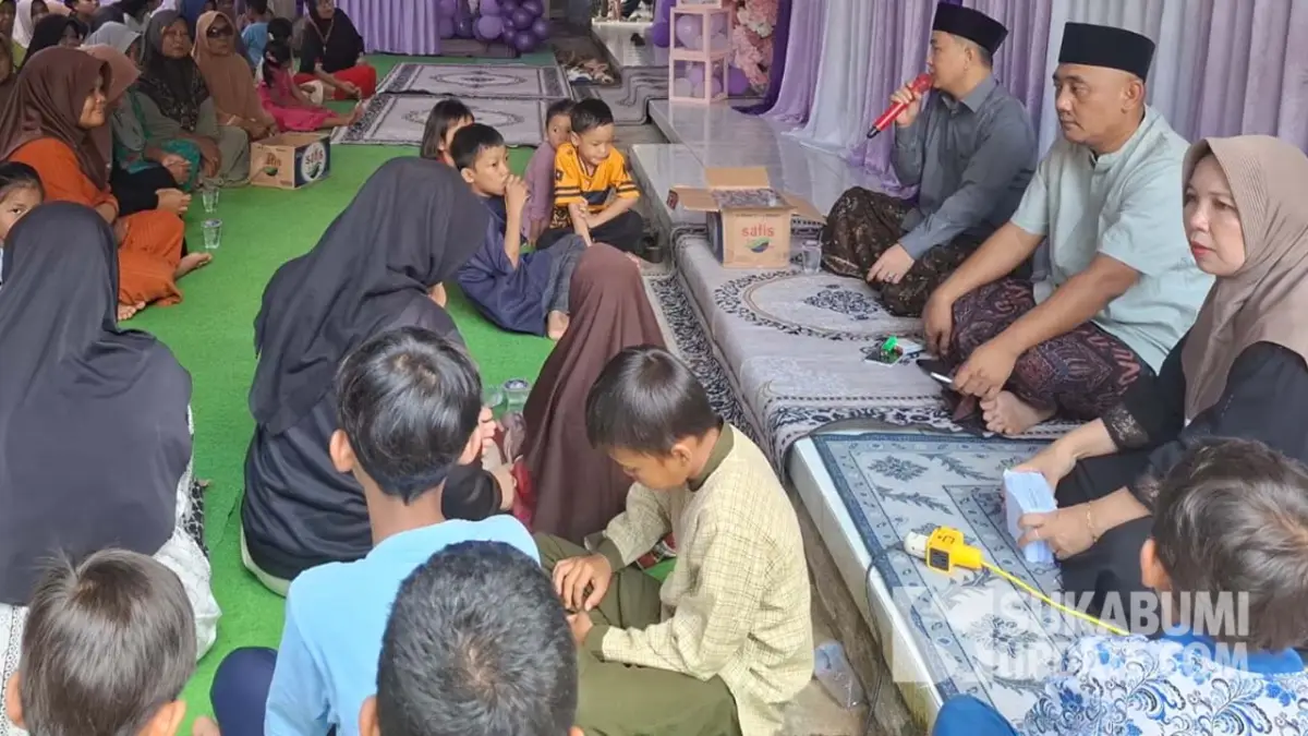 Reses Andri Hidayana, Serap Aspirasi Infrastruktur dan Bagi Santunan di Ciloa