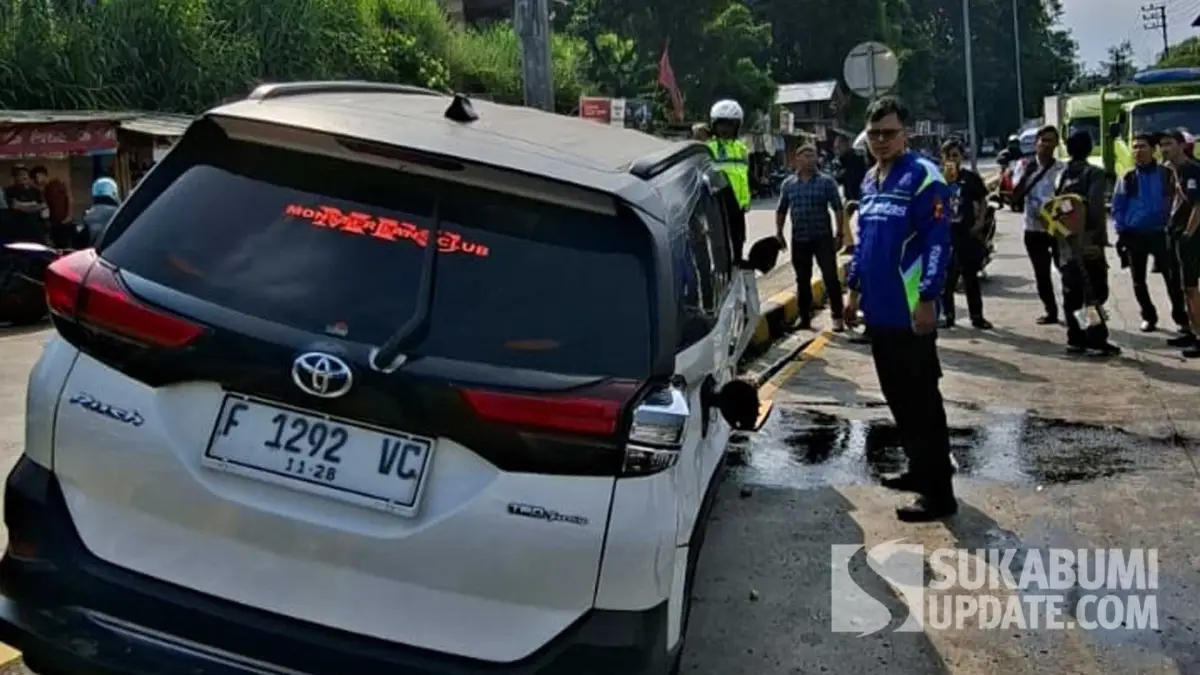 Kronologi Rush Seruduk Pedagang Tahu di Gerbang Tol Parungkuda, Sopir Diduga Mengantuk