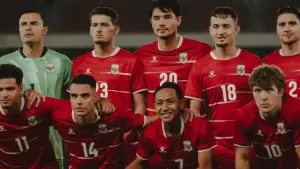 Starting line up Timnas Indonesia saat menghadapi Oman di Stadion Gelora Bung Karno, Jakarta. (Sumber: Instagram/@emil_audero)