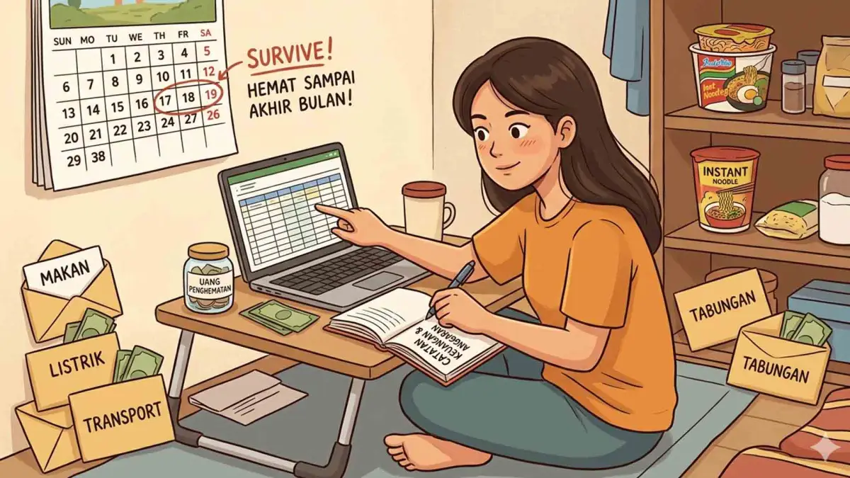 Anak Kos Harus Tahu! Ini 6 Tips Mengatur Keuangan Agar Cukup Sampai Akhir Bulan