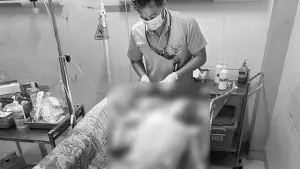 Korban pedagang tahu asongan, Odang Sopandi (55), asal Desa Babakan Pari, Kecamatan Cidahu, Kabupaten Sukabumi yang menjadi korban kecelakaan di Gerbang Tol Parungkuda. (Sumber : Istimewa.).