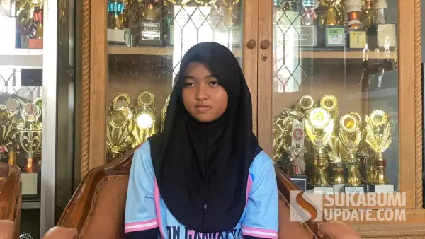 Nadia Putri Muda Paramita, Siswi SDN Gandasoli, Cireunghas, Kabupaten Sukabumi | Foto : Turangga