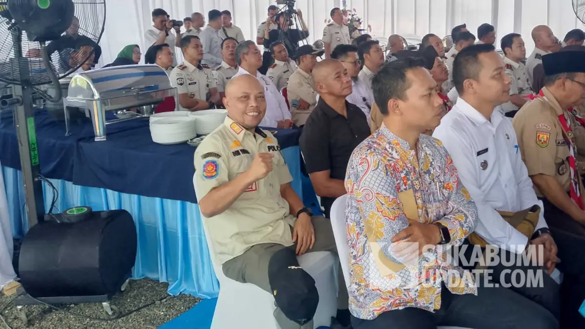 Satpol PP Pastikan Kunjungan Menteri Imipas di Warungkiara Sukabumi Berjalan Aman dan Kondusif
