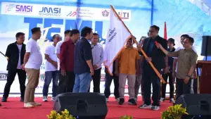 Momen pelantikan pengurus AMSI Gorontalo  di kawasan Wombohe Jurnalis, Kota Gorontalo, Jumat (12/6/2026) | Foto : dok. AMSI Gorontalo