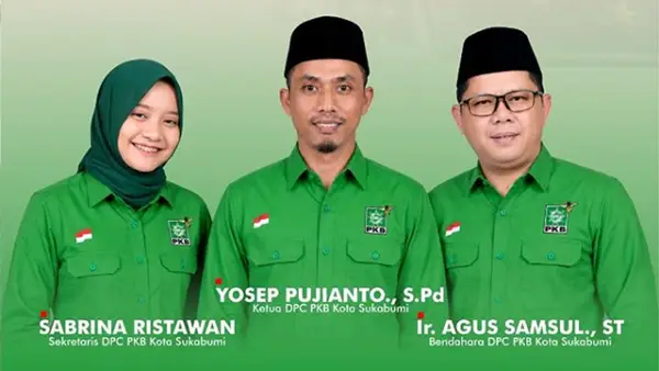Dewan Pengurus Cabang (DPC) Partai Kebangkitan Bangsa (PKB) Kota Sukabumi. (Sumber : Istimewa.).