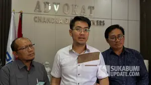 Kuasa Hukum S, Chandra Aghisna. (Sumber : SU/Turangga Anom).