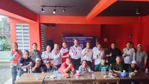 Suasana pertemuan pengemudi angkot 09 bersama Dishub Kabupaten Sukabumi dan Organda di Cicurug, Sabtu (13/6/2026) | Foto : dok. istimewa
